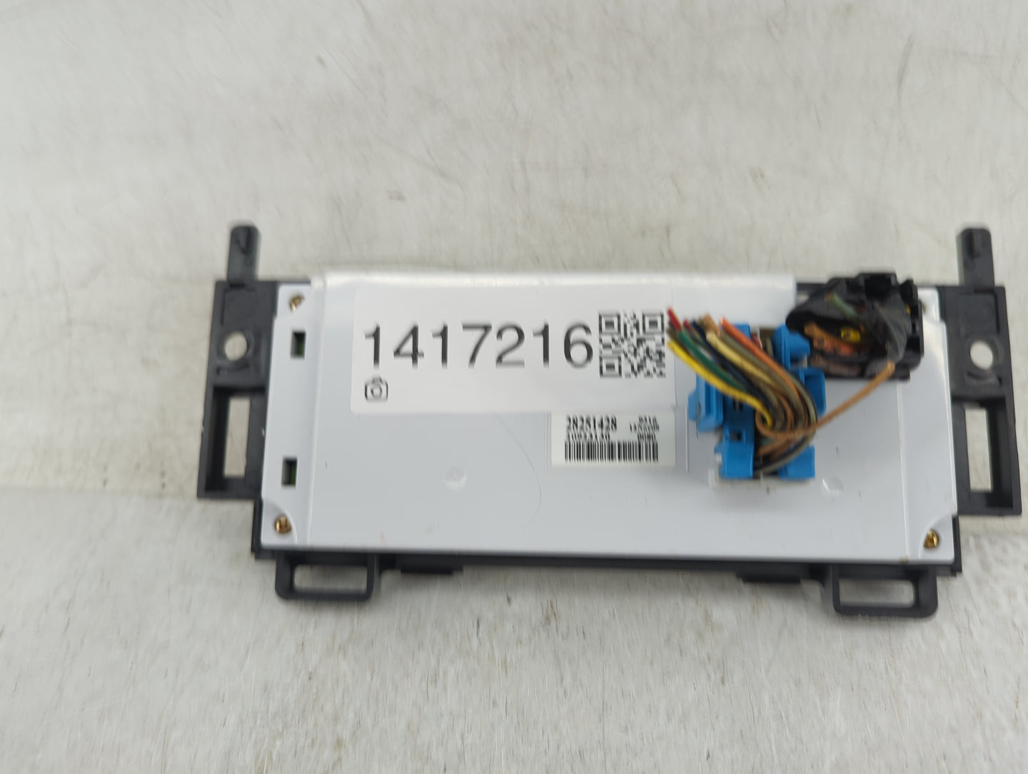2008-2012 Chevrolet Malibu Climate Control Module Temperature AC/Heater Replacement P/N:28251428 Fits OEM Used Auto Parts - 