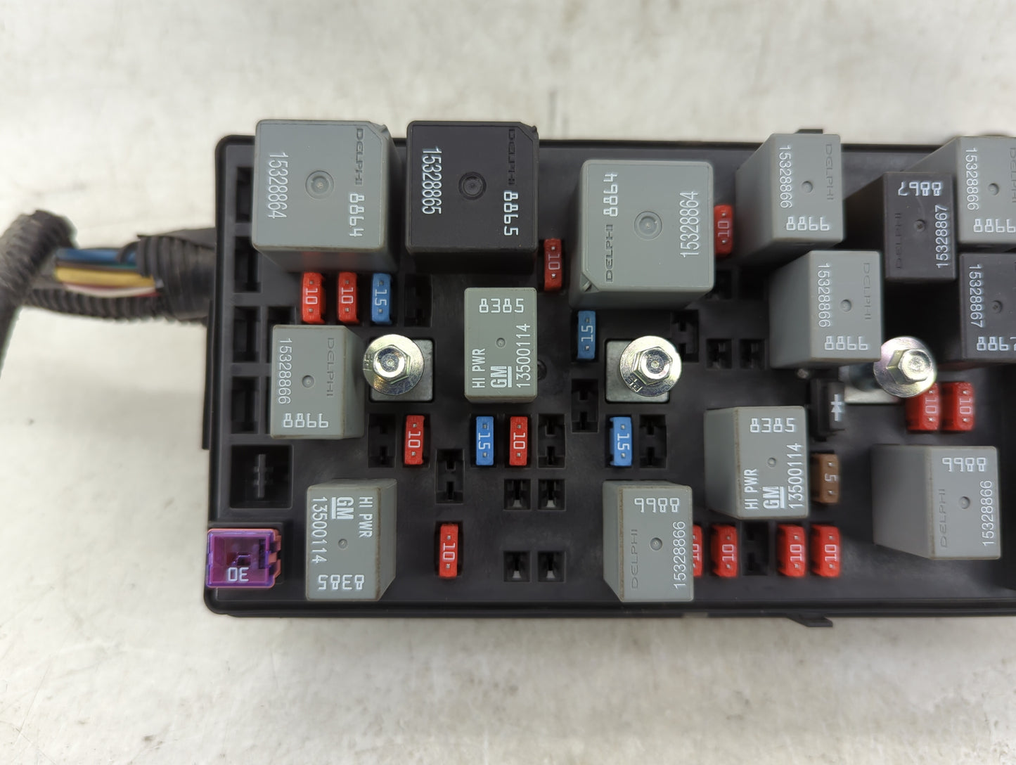 2009-2012 Chevrolet Malibu Fusebox Fuse Box Panel Relay Module P/N:20822695 20822689 Fits Fits 2009 2010 2011 2012 OEM Used 