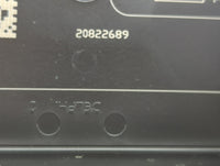 2009-2012 Chevrolet Malibu Fusebox Fuse Box Panel Relay Module P/N:20822689 Fits Fits 2009 2010 2011 2012 OEM Used Auto Part