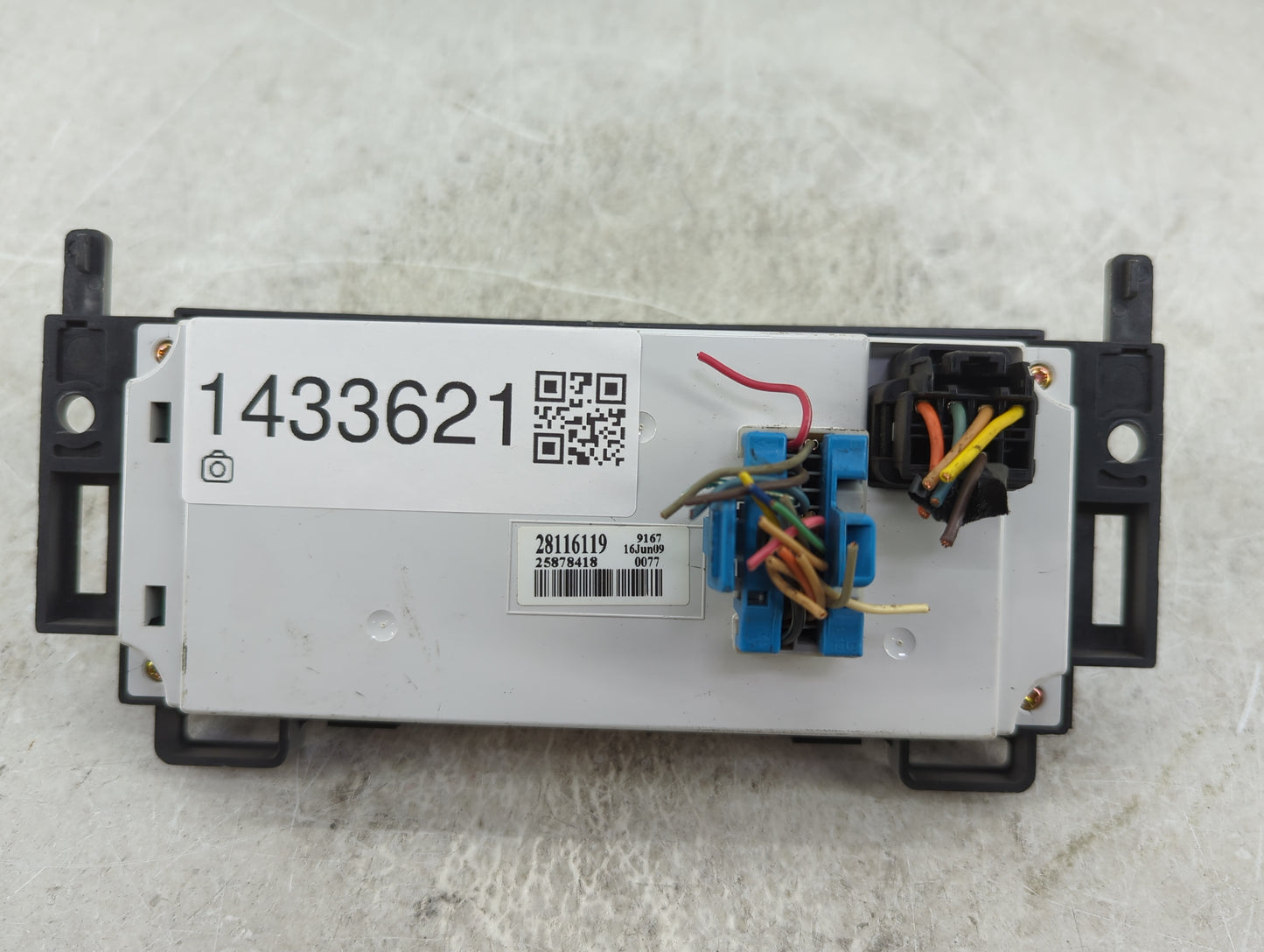 2008-2012 Chevrolet Malibu Climate Control Module Temperature AC/Heater Replacement P/N:28116119 25878418 Fits OEM Used Auto