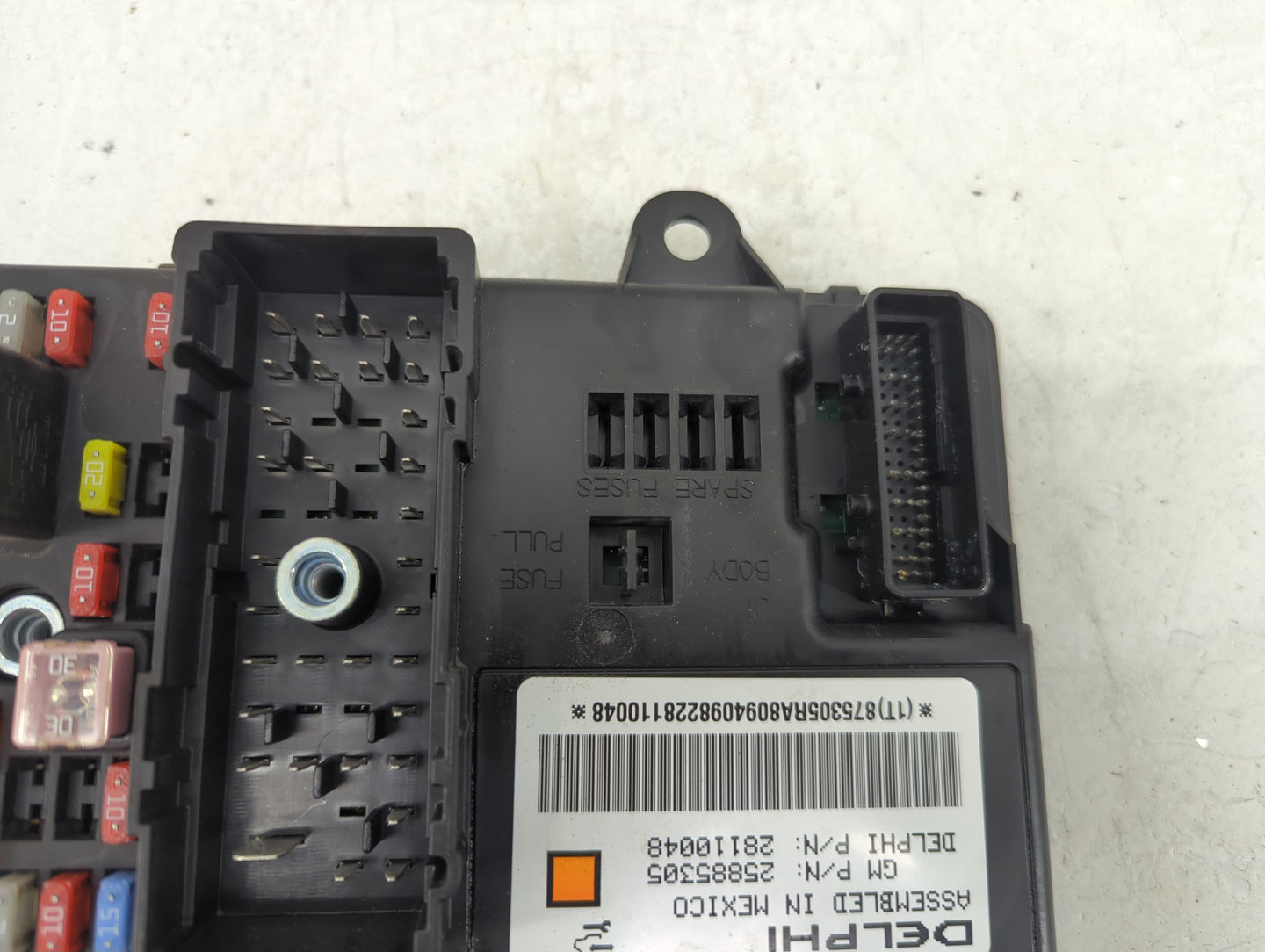 2010-2012 Chevrolet Malibu Body Control Module Bcm Inner Cabin Fuse Box - Oemusedautoparts1.com