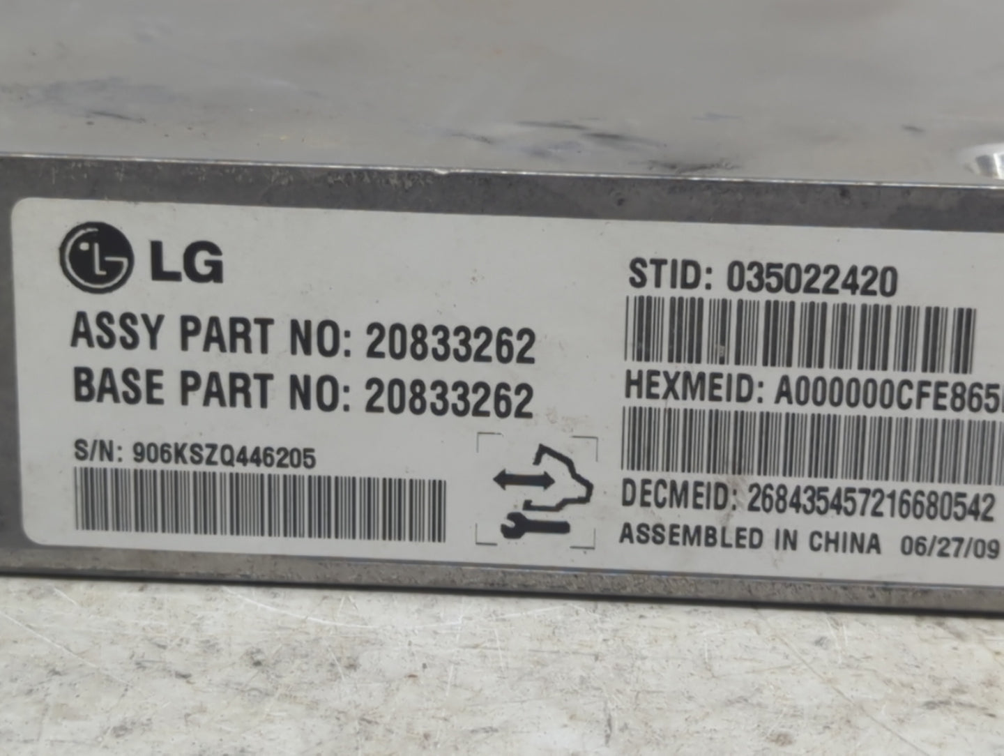 2009 Malibu Bluetooth Phone Communication Control Module Ccm Oem - Oemusedautoparts1.com