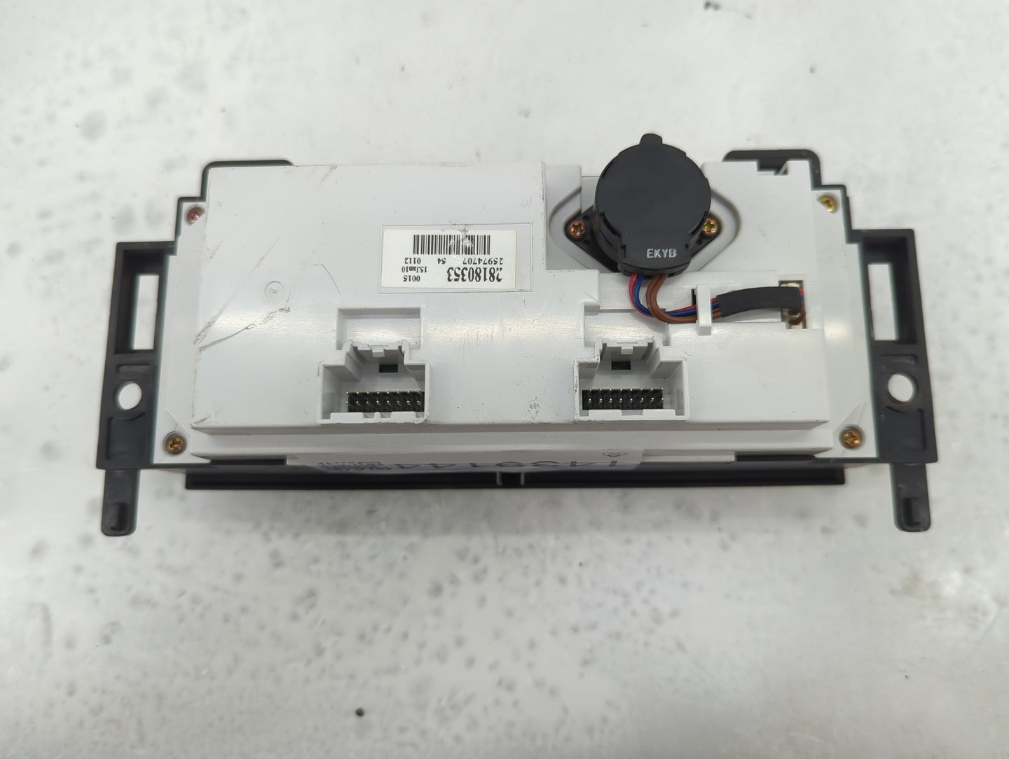 2008-2012 Chevrolet Malibu Climate Control Module Temperature AC/Heater Replacement P/N:28180353 Fits OEM Used Auto Parts - 