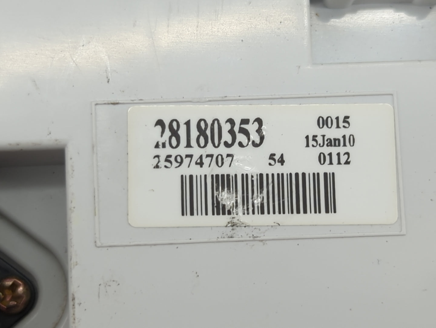 2008-2012 Chevrolet Malibu Climate Control Module Temperature AC/Heater Replacement P/N:28180353 Fits OEM Used Auto Parts - 