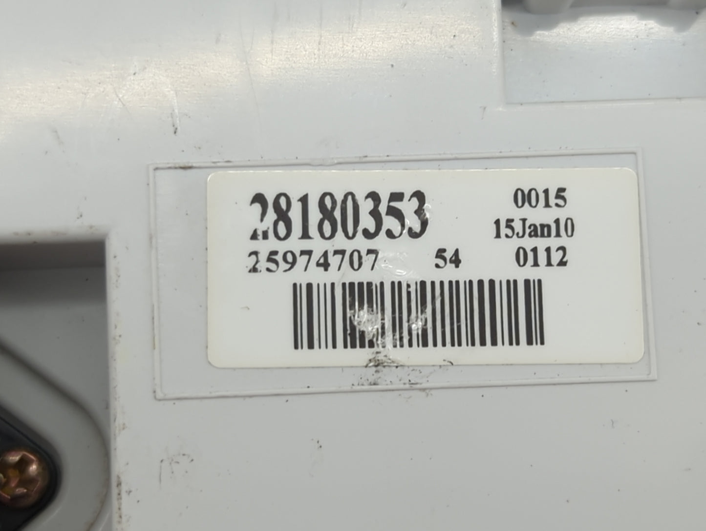 2008-2012 Chevrolet Malibu Climate Control Module Temperature AC/Heater Replacement P/N:28180353 Fits OEM Used Auto Parts - 