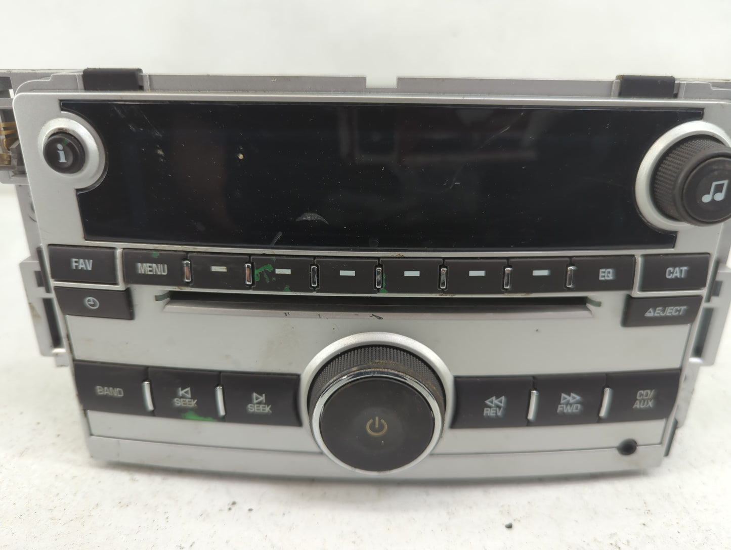 2009-2012 Chevrolet Malibu Radio AM FM Cd Player Receiver Replacement P/N:20919616 Fits Fits 2009 2010 2011 2012 OEM Used Au