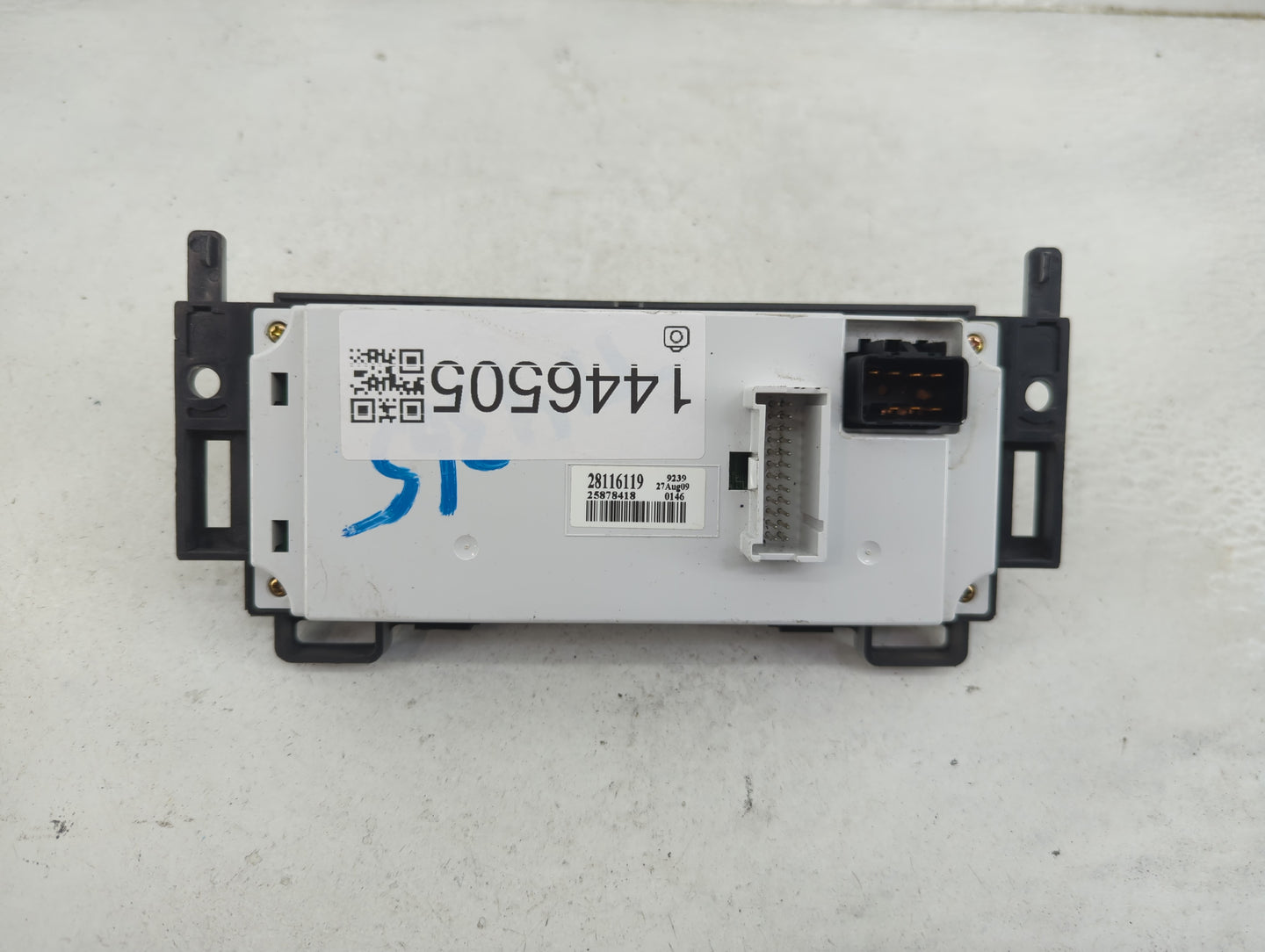 2008-2012 Chevrolet Malibu Climate Control Module Temperature AC/Heater Replacement P/N:28116119 25878418 Fits OEM Used Auto