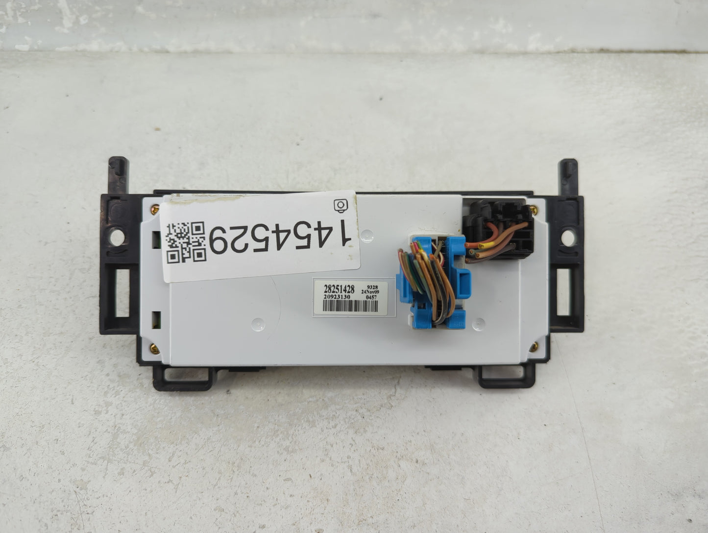 2008-2012 Chevrolet Malibu Climate Control Module Temperature AC/Heater Replacement P/N:28251428 Fits OEM Used Auto Parts - 