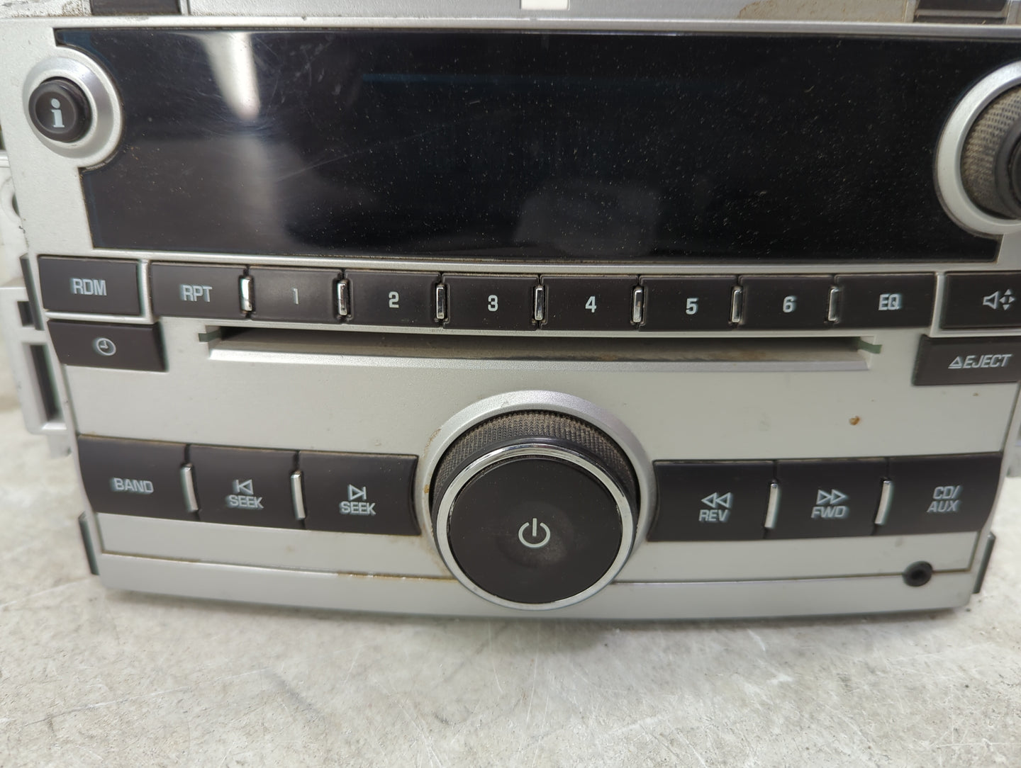 2009-2012 Chevrolet Malibu Radio AM FM Cd Player Receiver Replacement P/N:28152105 25833636 Fits Fits 2009 2010 2011 2012 OE