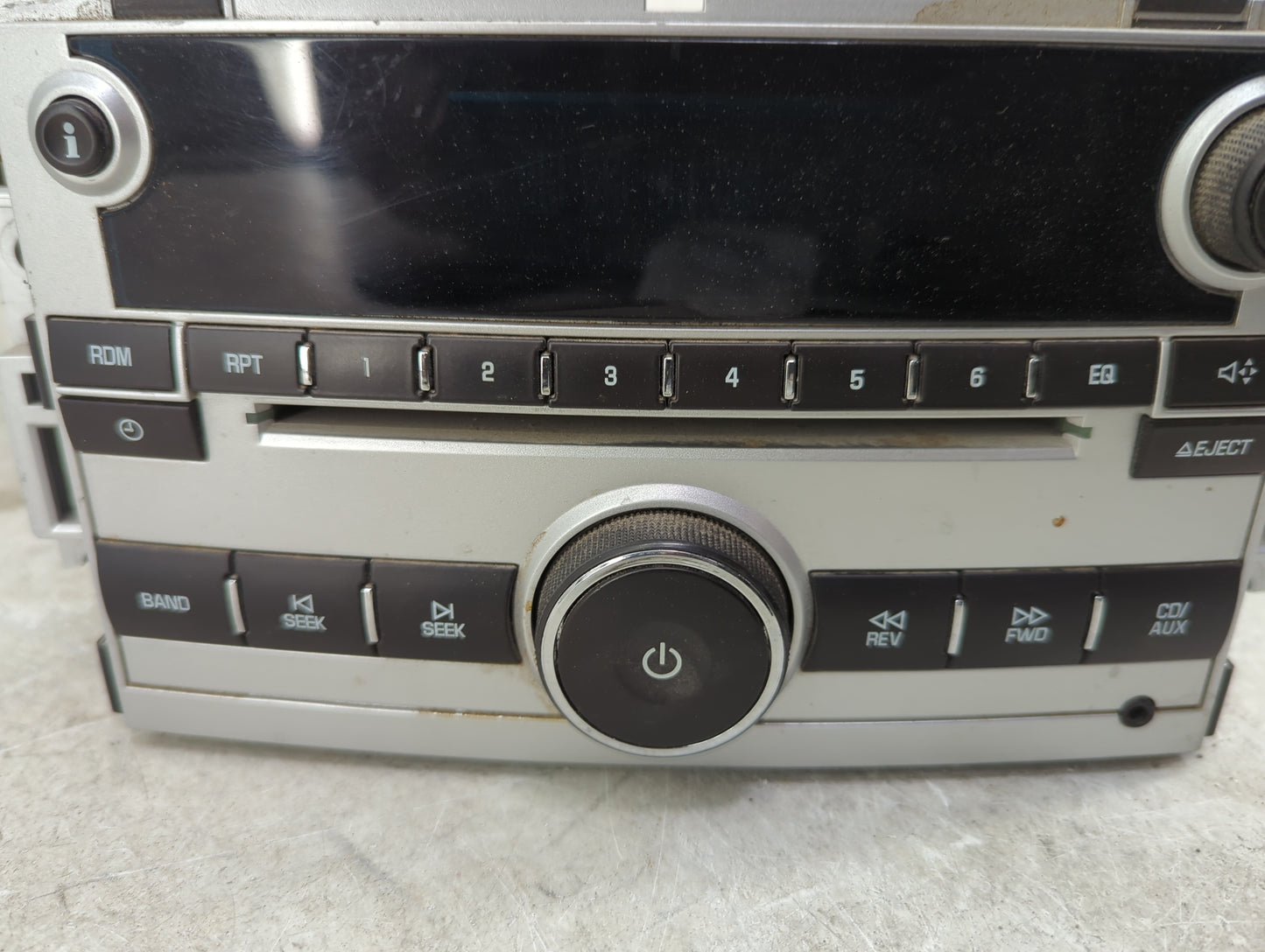 2009-2012 Chevrolet Malibu Radio AM FM Cd Player Receiver Replacement P/N:28152105 25833636 Fits Fits 2009 2010 2011 2012 OE