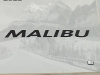 2010 Chevrolet Malibu Owners Manual Book Guide P/N:25852253 OEM Used Auto Parts - Oemusedautoparts1.com
