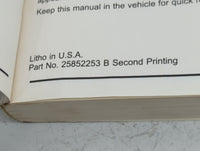2010 Chevrolet Malibu Owners Manual Book Guide P/N:25852253 OEM Used Auto Parts - Oemusedautoparts1.com