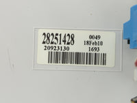 2008-2012 Chevrolet Malibu Climate Control Module Temperature AC/Heater Replacement P/N:28251428 20923130 Fits OEM Used Auto