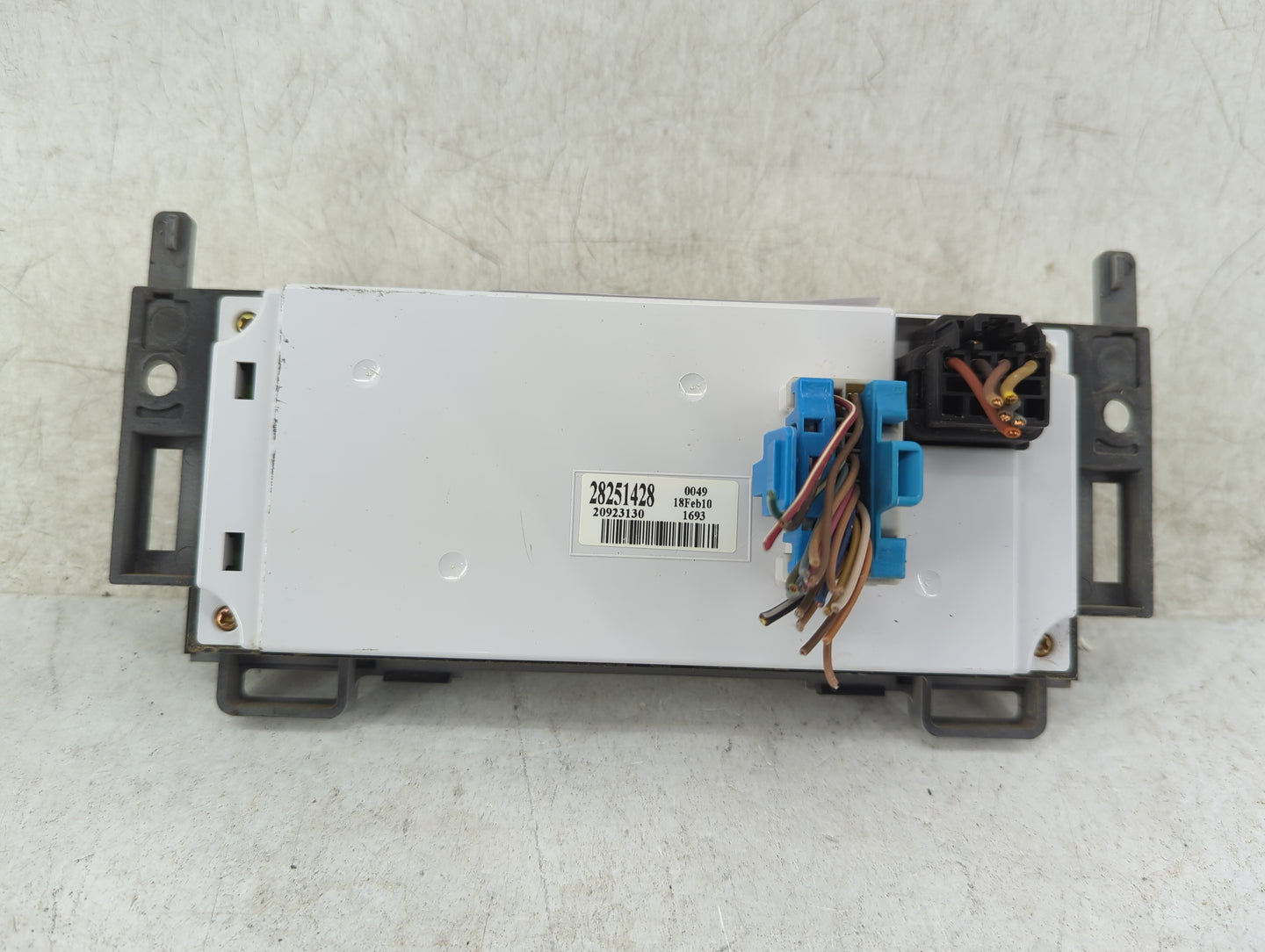 2008-2012 Chevrolet Malibu Climate Control Module Temperature AC/Heater Replacement P/N:28251428 20923130 Fits OEM Used Auto