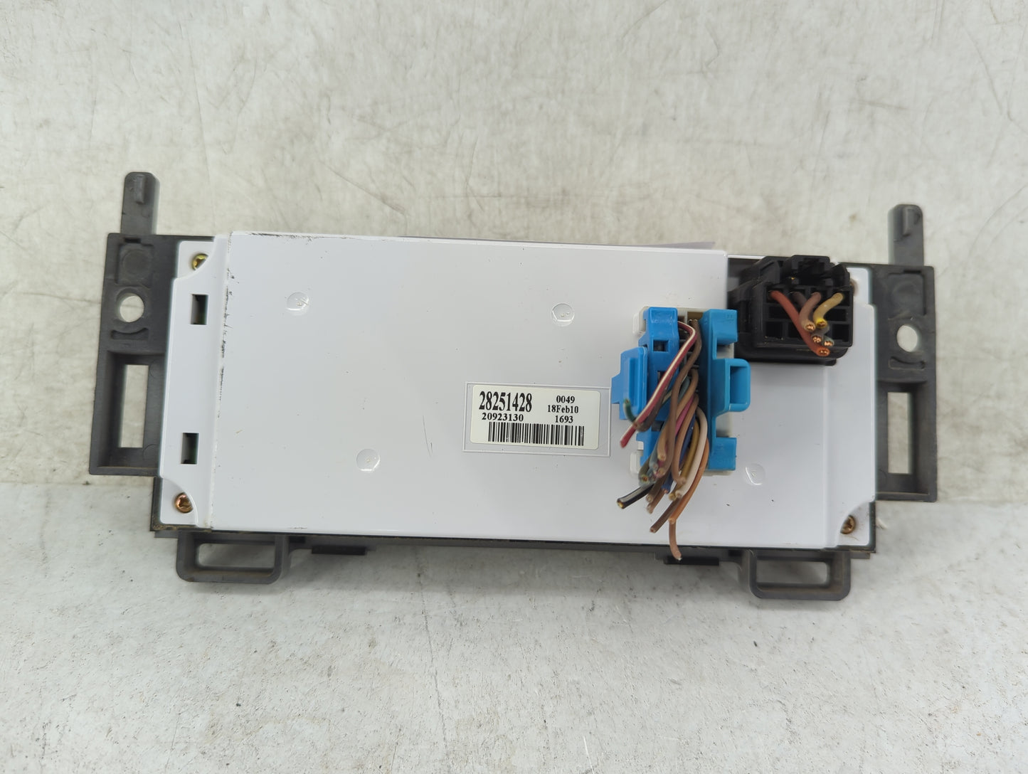 2008-2012 Chevrolet Malibu Climate Control Module Temperature AC/Heater Replacement P/N:28251428 20923130 Fits OEM Used Auto
