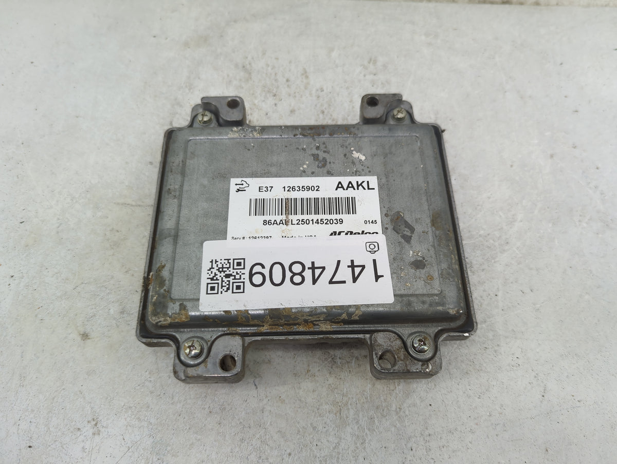 2007-2012 Chevrolet Malibu PCM Engine Control Computer ECU ECM PCU OEM P/N:12635902 12612397 Fits 2007 2008 2009 2010 2011 2