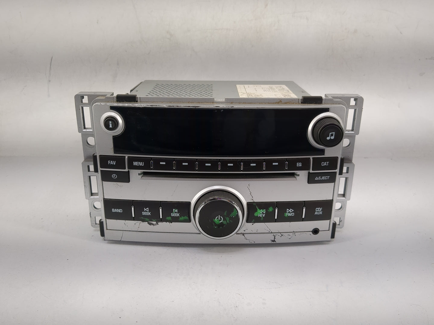 2009-2012 Chevrolet Malibu Radio AM FM Cd Player Receiver Replacement Fits Fits 2009 2010 2011 2012 OEM Used Auto Parts - Oe