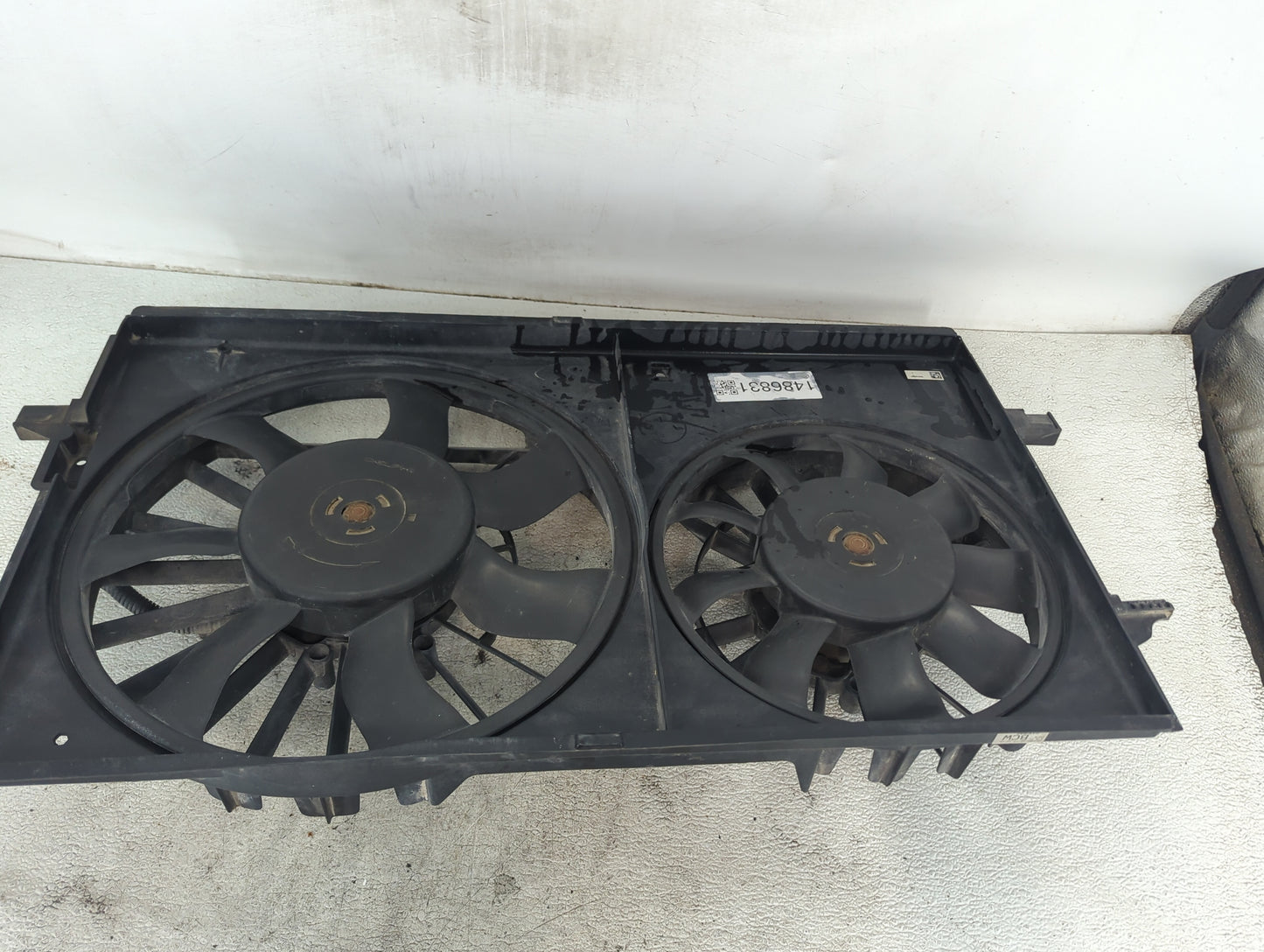 2004-2012 Chevrolet Malibu Electric Radiator Cooling Fan Motor Assembly Fits Fits 2004 2005 2006 2007 2008 2009 2010 2011 20