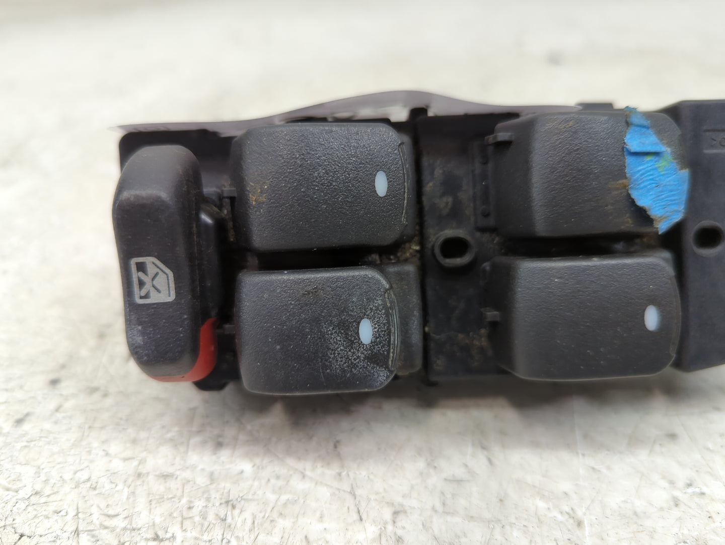 2010-2012 Chevrolet Malibu Master Power Window Switch Replacement Driver Side Left P/N:20807220 SANAD1883C Fits OEM Used Aut