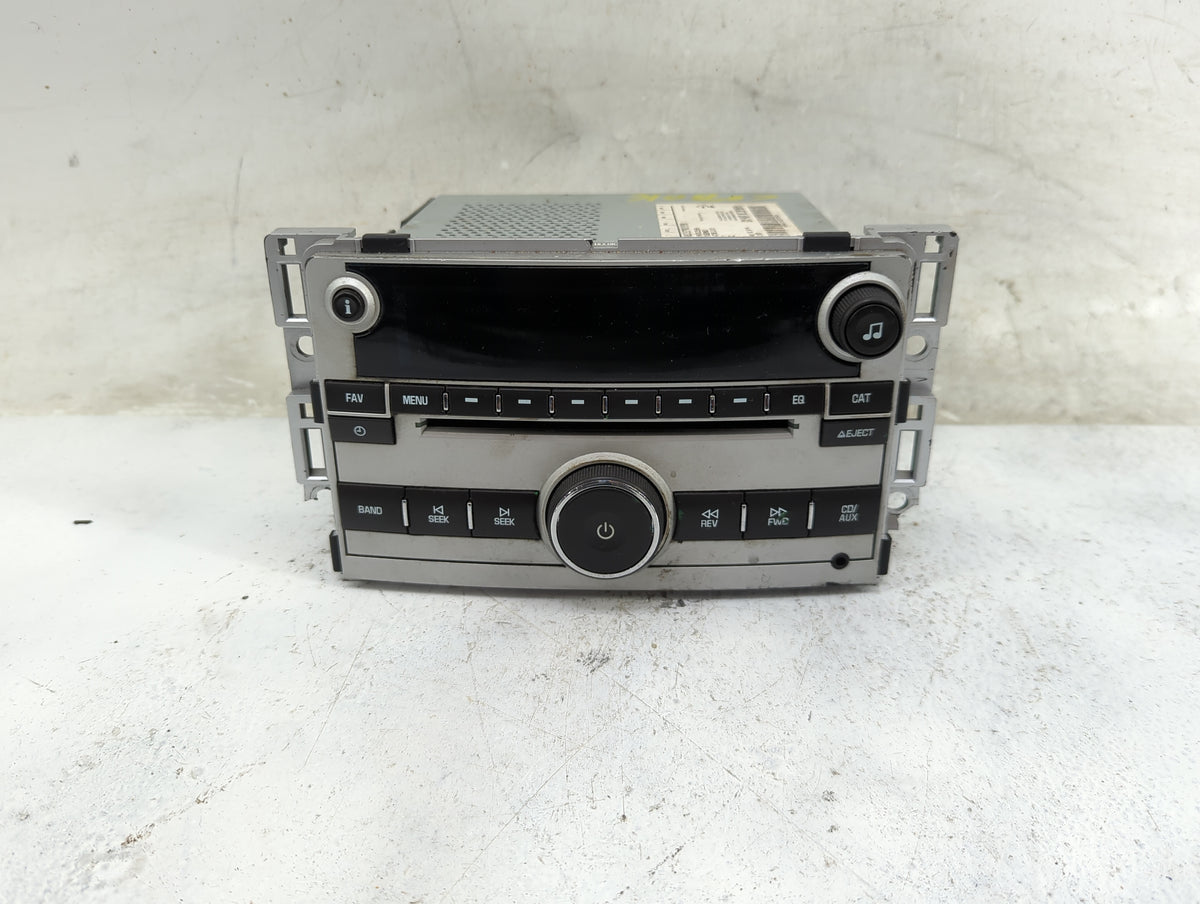 2009-2012 Chevrolet Malibu Radio AM FM Cd Player Receiver Replacement P/N:28246994 20919616 Fits Fits 2009 2010 2011 2012 OE