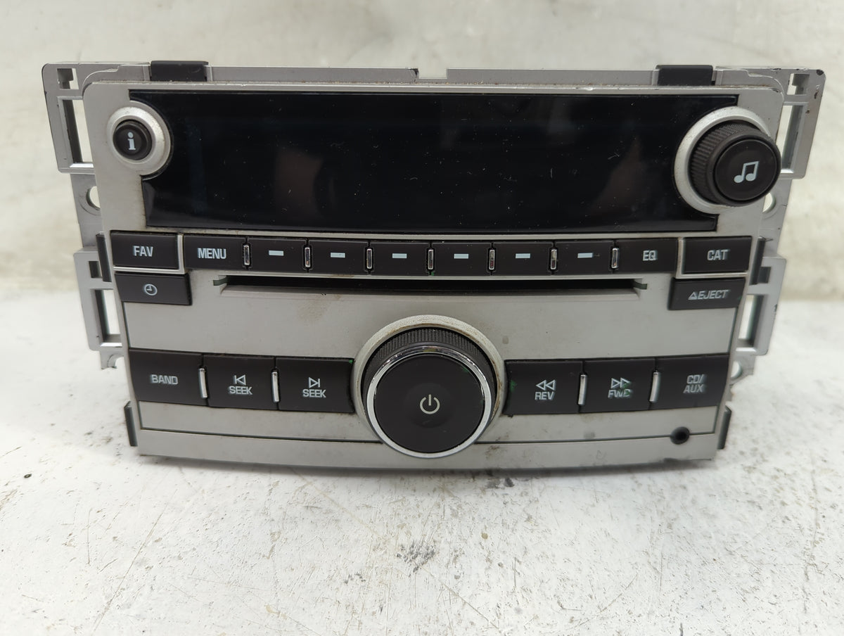2009-2012 Chevrolet Malibu Radio AM FM Cd Player Receiver Replacement P/N:28246994 20919616 Fits Fits 2009 2010 2011 2012 OE