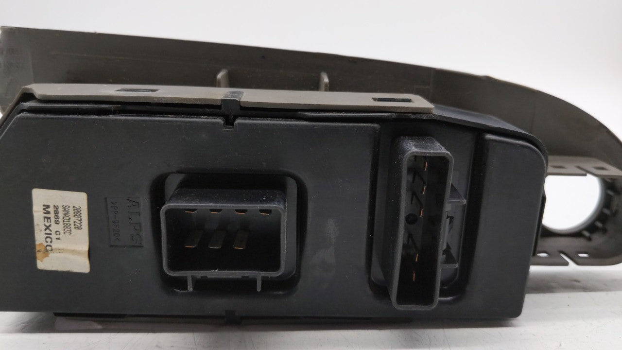 2010-2011 Chevrolet Malibu Master Power Window Switch Replacement Driver Side Left P/N:20952785 25993395 Fits Fits 2010 2011