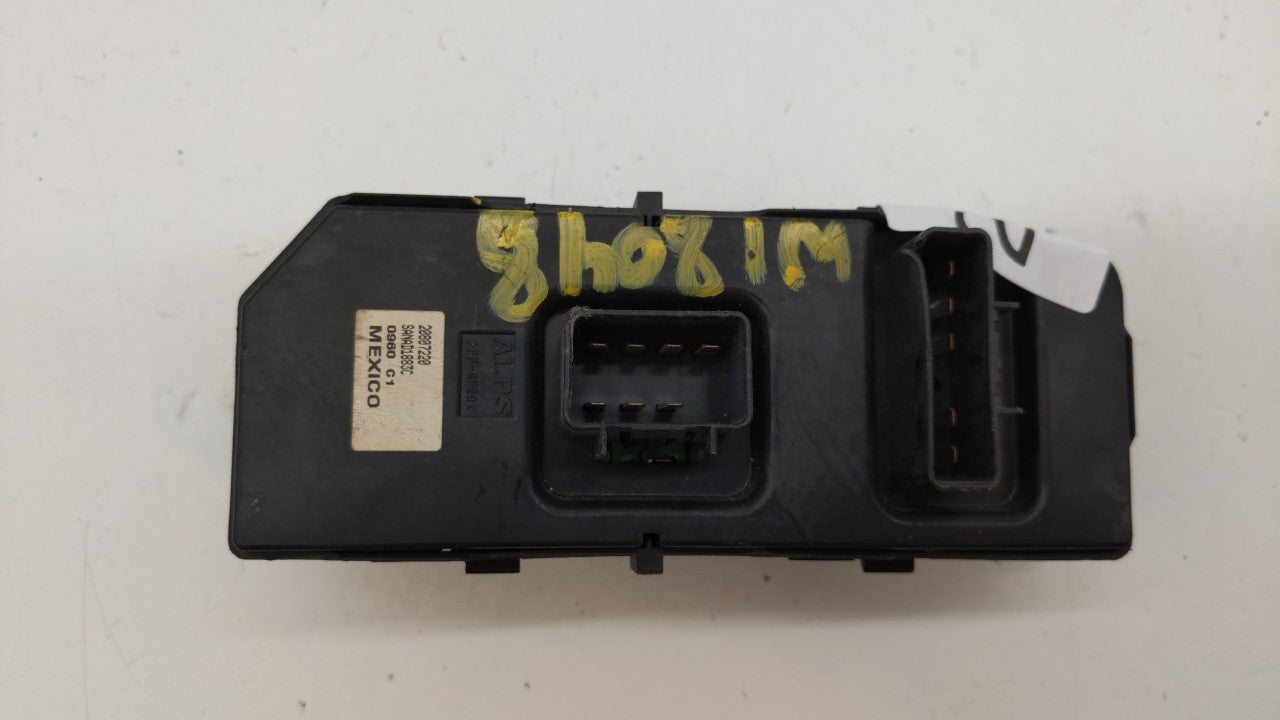 2010-2011 Chevrolet Malibu Master Power Window Switch Replacement Driver Side Left P/N:20952784 20952785 Fits Fits 2010 2011