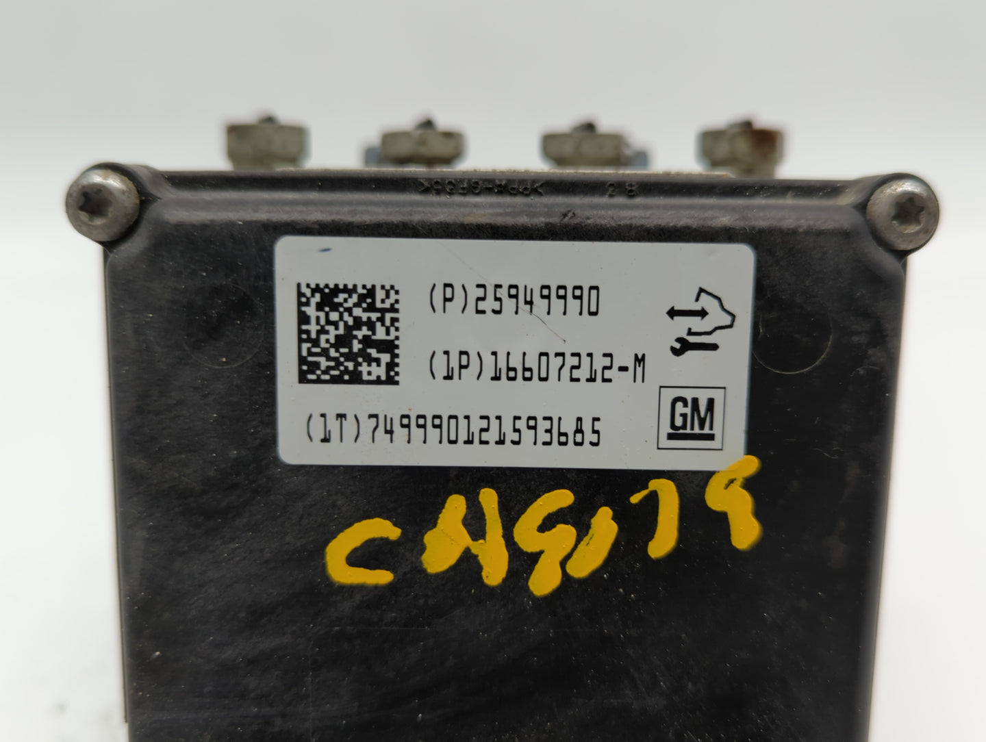 2010 Chevrolet Malibu ABS Pump Control Module Replacement P/N:25949990 20812604 Fits OEM Used Auto Parts - Oemusedautoparts1
