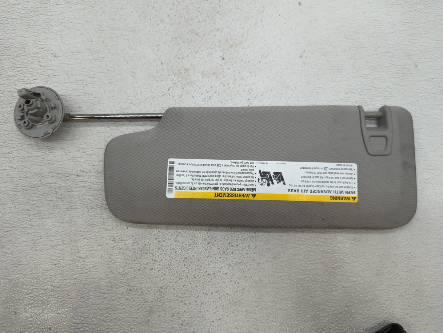 2004-2012 Chevrolet Malibu Sun Visor Shade Replacement Passenger Right Mirror Fits Fits 2004 2005 2008 2009 2010 2011 2012 O