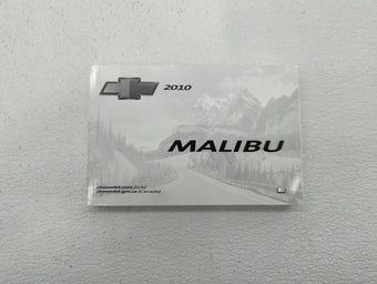 compare product 2010 Chevrolet Malibu Owners Manual Book Guide OEM Used Auto Parts
