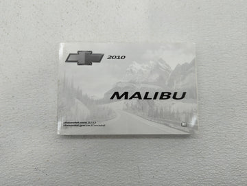 2010 Chevrolet Malibu Owners Manual Book Guide OEM Used Auto Parts - Oemusedautoparts1.com