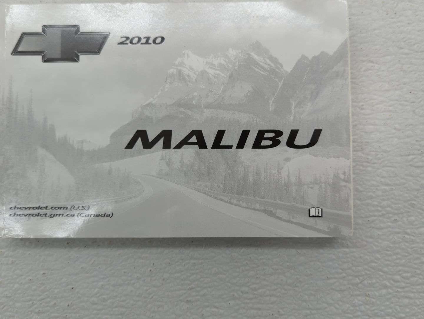 2010 Chevrolet Malibu Owners Manual Book Guide OEM Used Auto Parts - Oemusedautoparts1.com