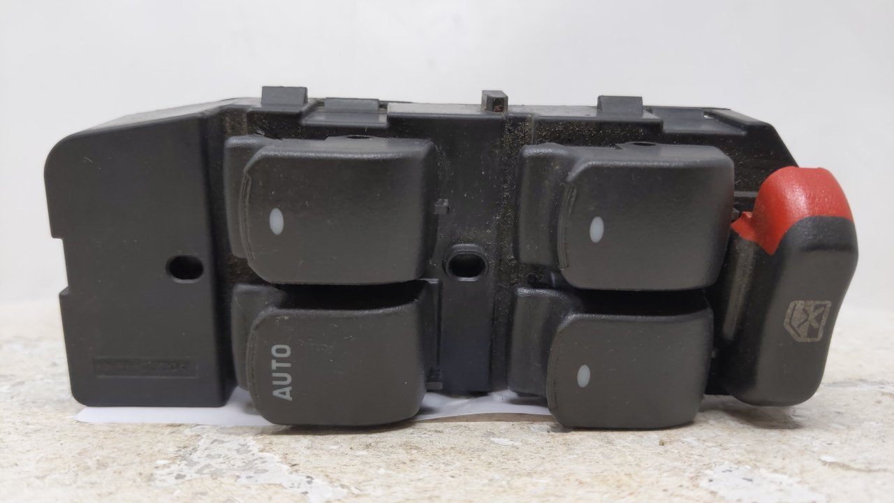 2010 Chevrolet Malibu Master Power Window Switch Replacement Driver Side Left P/N:20807220 Fits OEM Used Auto Parts - Oemuse