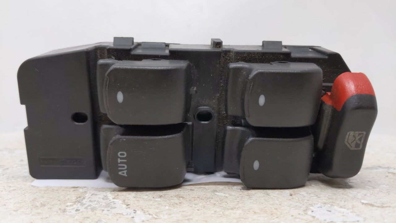 2010 Chevrolet Malibu Master Power Window Switch Replacement Driver Side Left P/N:20807220 Fits OEM Used Auto Parts - Oemuse