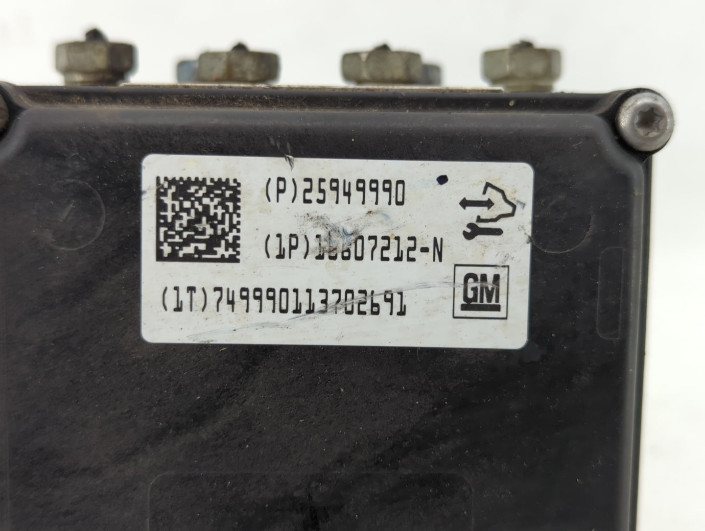 2010 Chevrolet Malibu ABS Pump Control Module Replacement P/N:25949990 20812604 Fits OEM Used Auto Parts - Oemusedautoparts1
