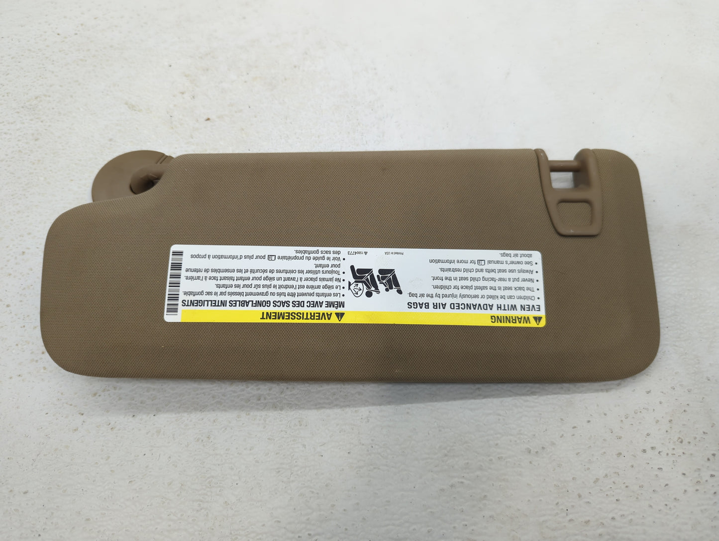 2004-2012 Chevrolet Malibu Sun Visor Shade Replacement Passenger Right Mirror Fits Fits 2004 2005 2008 2009 2010 2011 2012 O