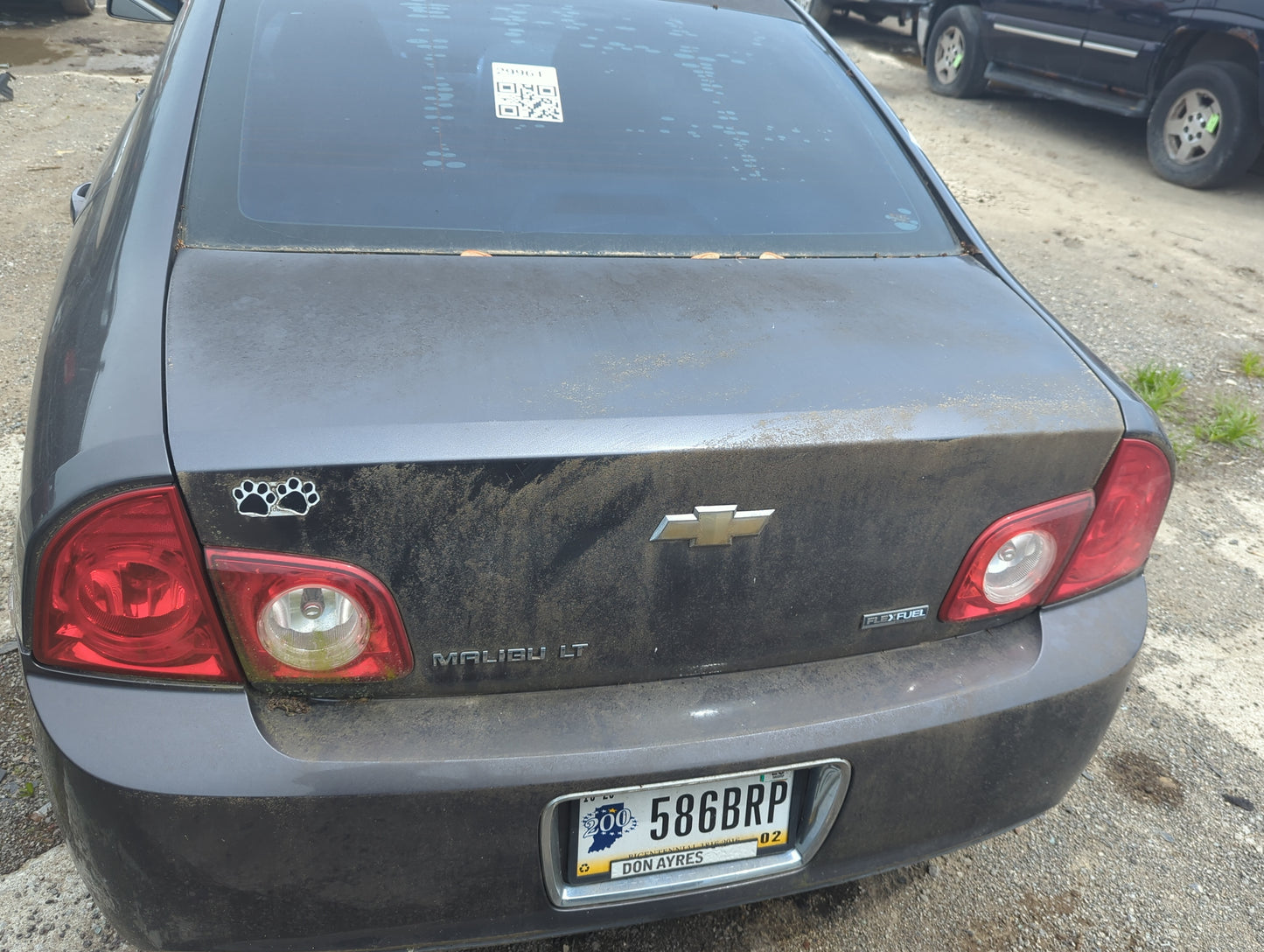 2008-2012 Chevrolet Malibu Trunk/decklid/hatch/tailgate Oem 5017702 - Oemusedautoparts1.com