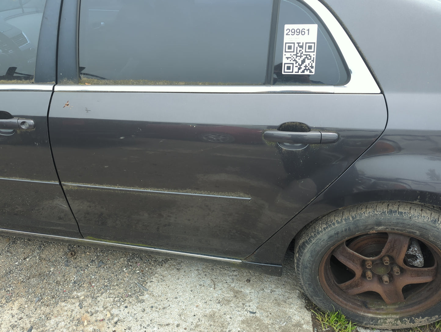 2008-2012 Chevrolet Malibu Driver Rear Door Oem 5017734 - Oemusedautoparts1.com