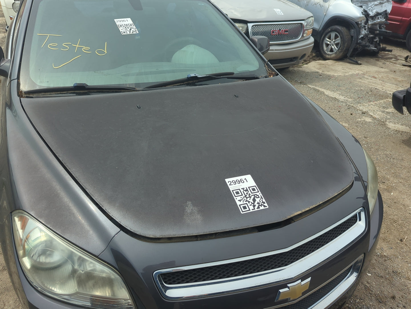 2008-2012 Chevrolet Malibu Hood Oem 5017750 - Oemusedautoparts1.com