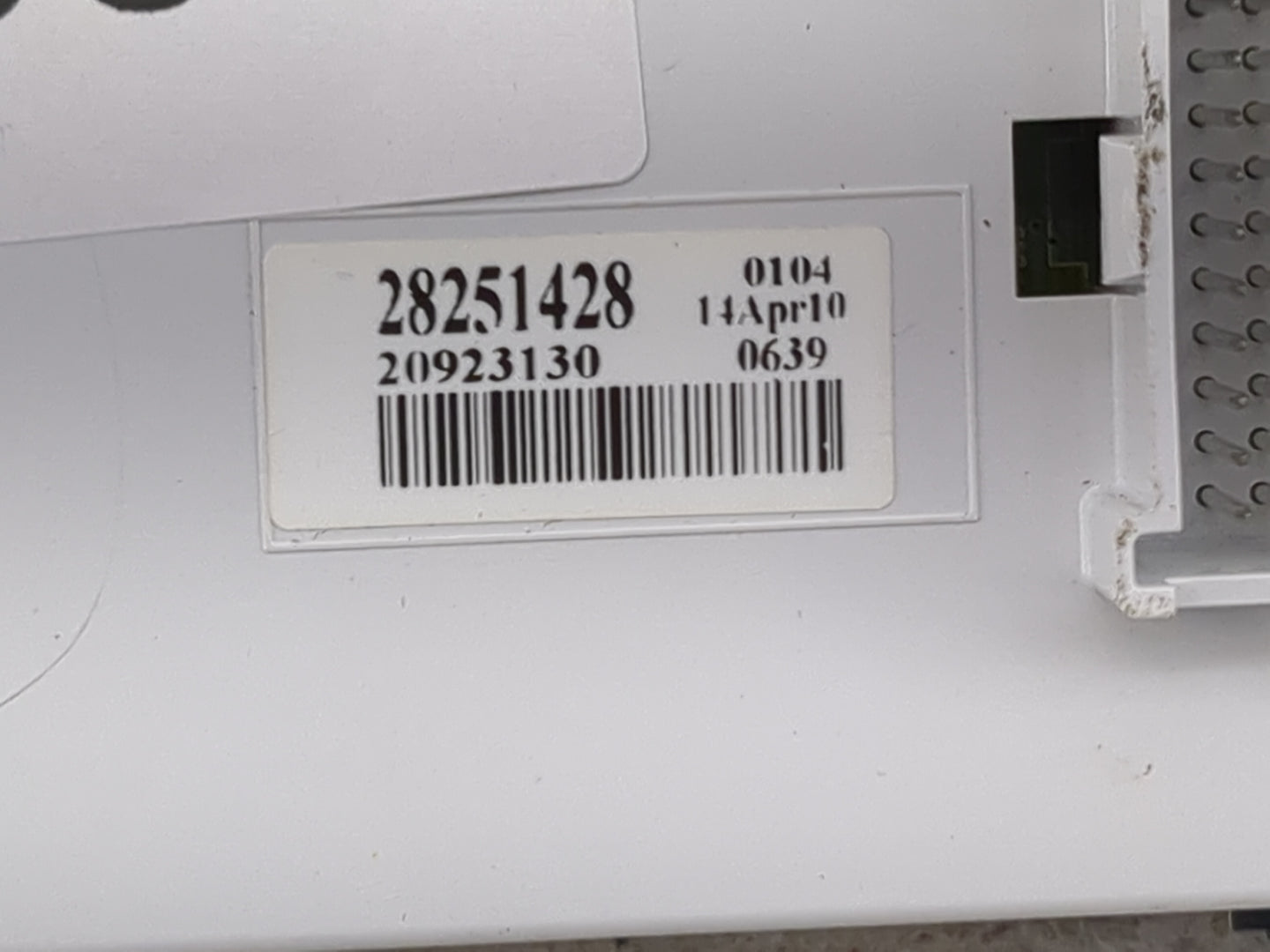 2008-2012 Chevrolet Malibu Climate Control Module Temperature AC/Heater Replacement P/N:28251428 20923130 Fits OEM Used Auto