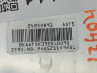 2010 Chevrolet Malibu PCM Engine Control Computer ECU ECM PCU OEM P/N:24252893 Fits OEM Used Auto Parts - Oemusedautoparts1.