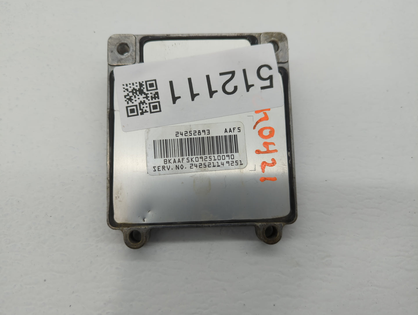 2010 Chevrolet Malibu PCM Engine Control Computer ECU ECM PCU OEM P/N:24252893 Fits OEM Used Auto Parts - Oemusedautoparts1.