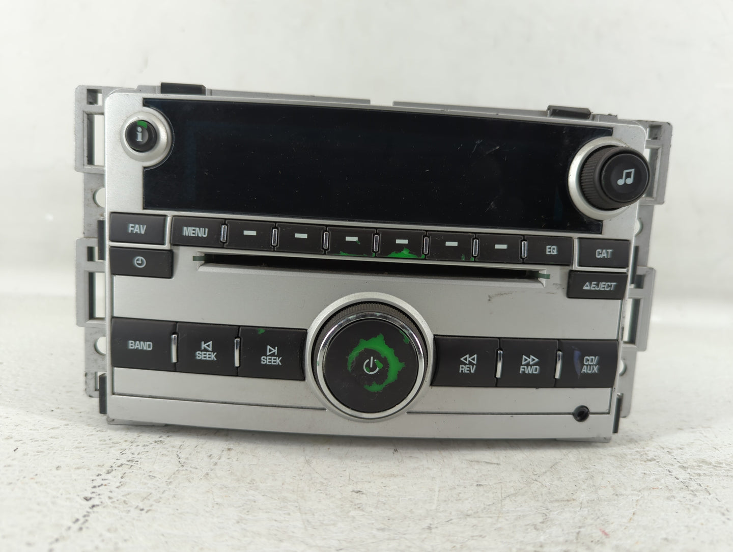 2009-2012 Chevrolet Malibu Radio AM FM Cd Player Receiver Replacement P/N:20919616 Fits Fits 2009 2010 2011 2012 OEM Used Au