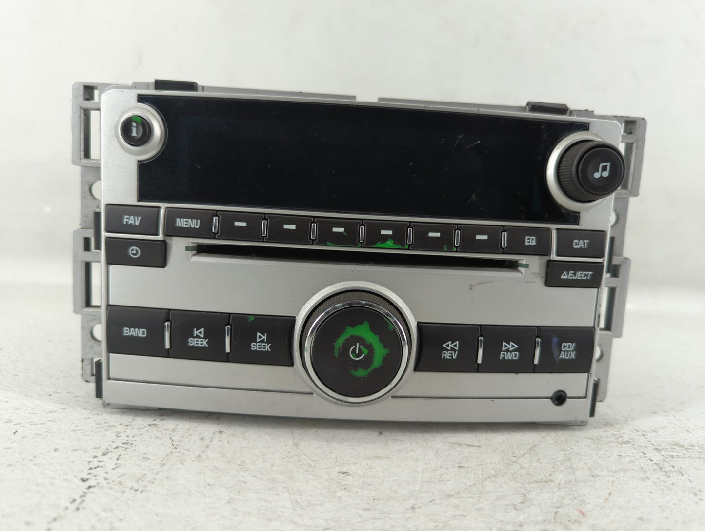 2009-2012 Chevrolet Malibu Radio AM FM Cd Player Receiver Replacement P/N:20919616 Fits Fits 2009 2010 2011 2012 OEM Used Au