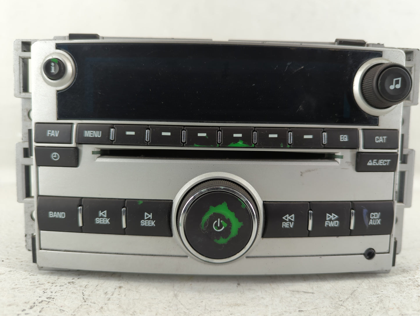 2009-2012 Chevrolet Malibu Radio AM FM Cd Player Receiver Replacement P/N:20919616 Fits Fits 2009 2010 2011 2012 OEM Used Au