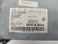 2009-2012 Chevrolet Malibu Radio AM FM Cd Player Receiver Replacement P/N:20919616 Fits Fits 2009 2010 2011 2012 OEM Used Au