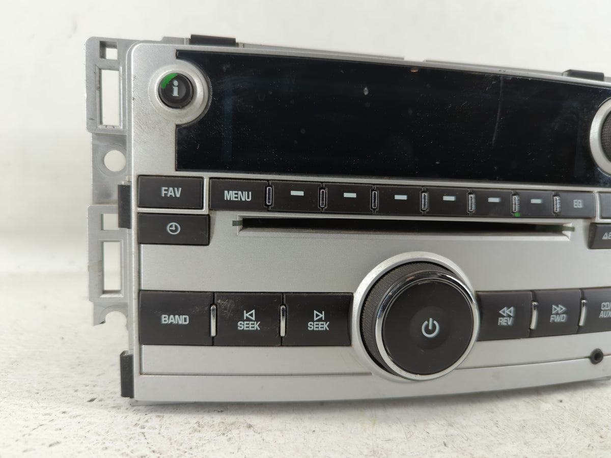 2009-2012 Chevrolet Malibu Am Fm Cd Player Radio Receiver 551573 - Oemusedautoparts1.com