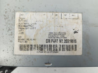 2009-2012 Chevrolet Malibu Am Fm Cd Player Radio Receiver 551573 - Oemusedautoparts1.com