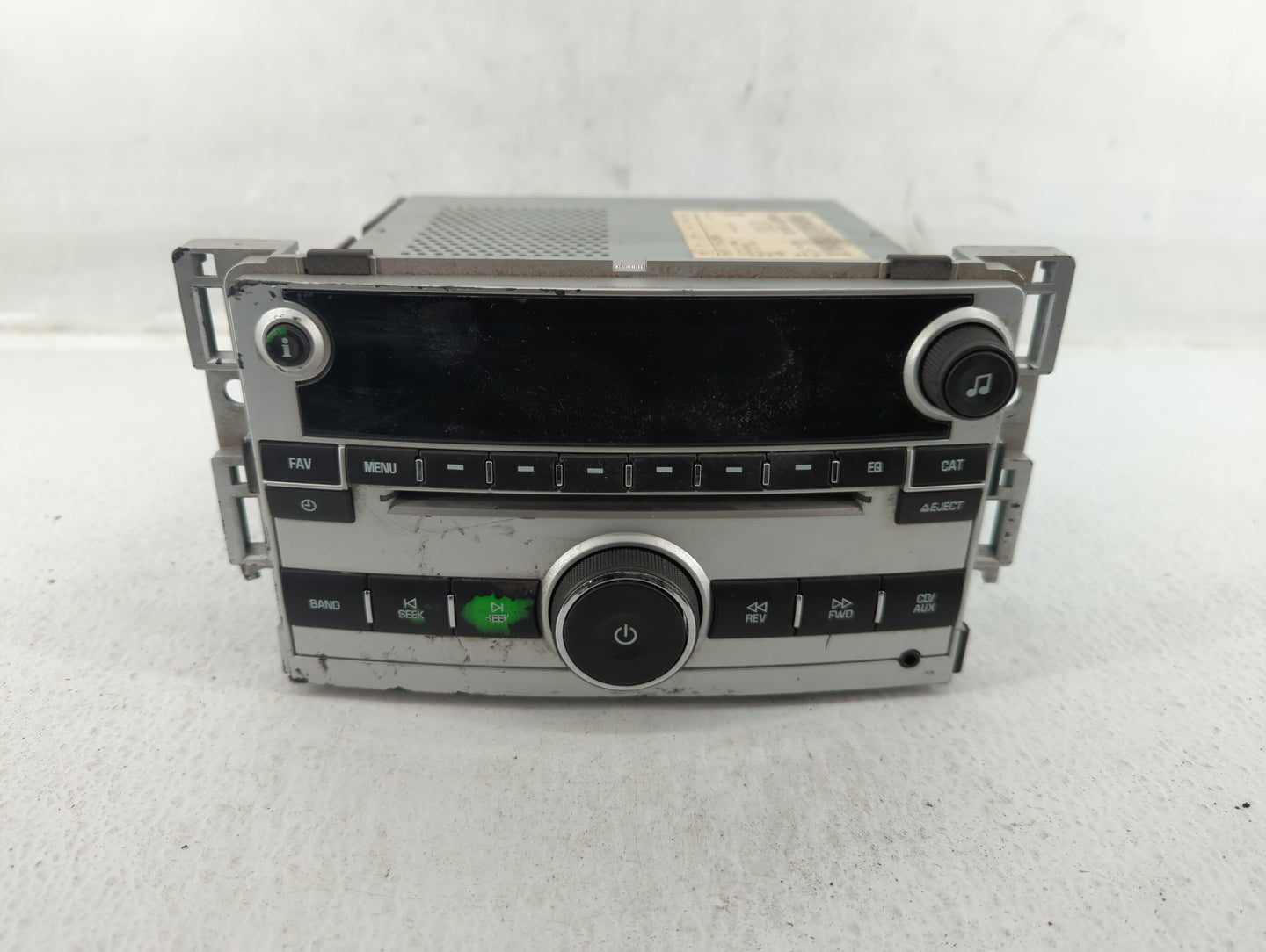 2009-2012 Chevrolet Malibu Am Fm Cd Player Radio Receiver - Oemusedautoparts1.com