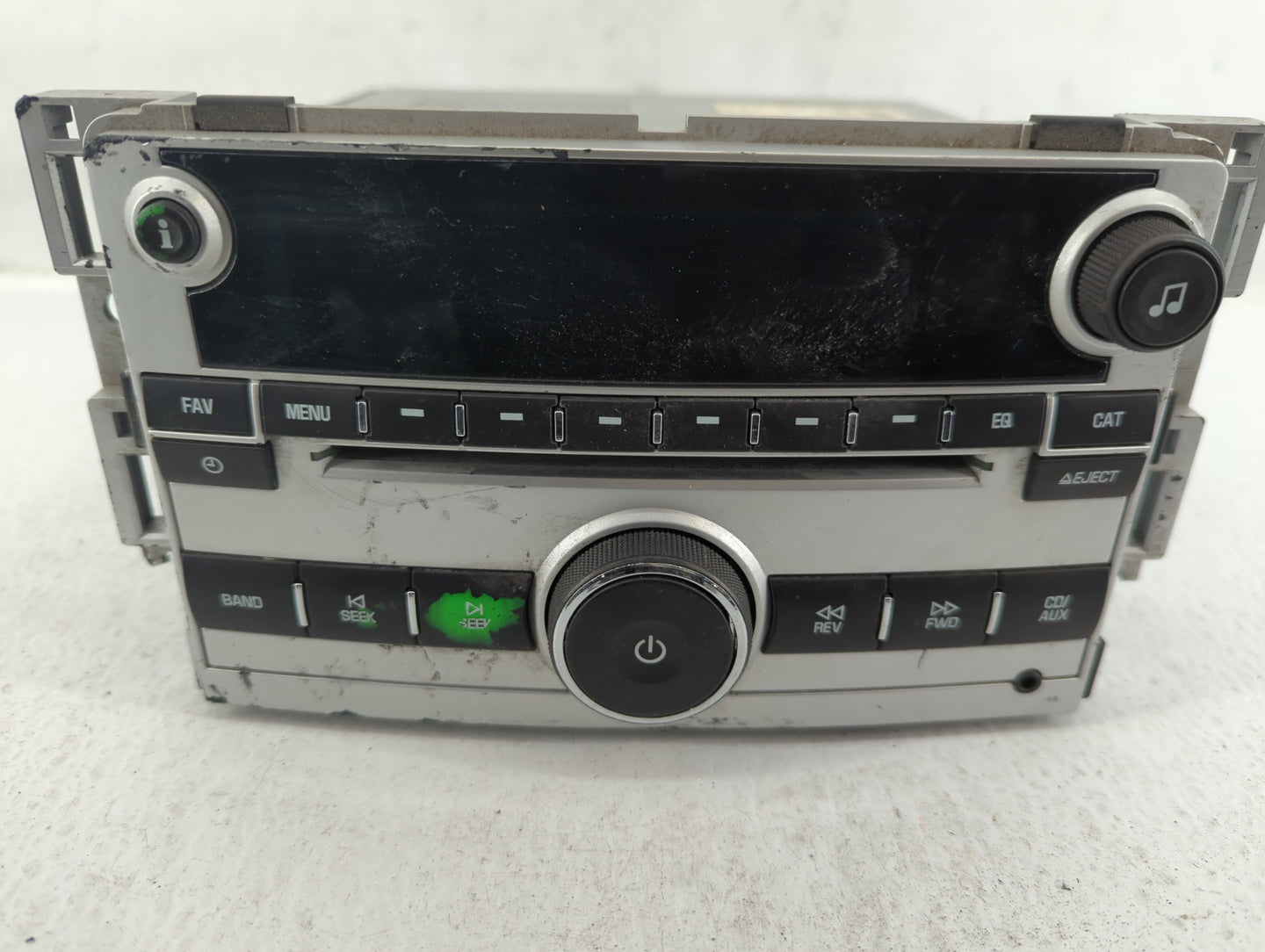 2009-2012 Chevrolet Malibu Am Fm Cd Player Radio Receiver - Oemusedautoparts1.com